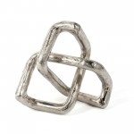 Constance Silver Knot Metal Sculpture