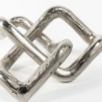 Constance Silver Knot Metal Sculpture