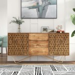 Callerton 63" Wide Solid Wood Sideboard