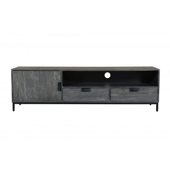 Samuel 69" Wide Wood Media Console