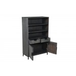 Samuel 55" High Wood Accent Cabinet