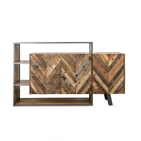 Santos 69" Wood Sideboard