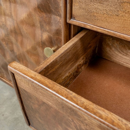 Hadley 55" Wide Wood Sideboard