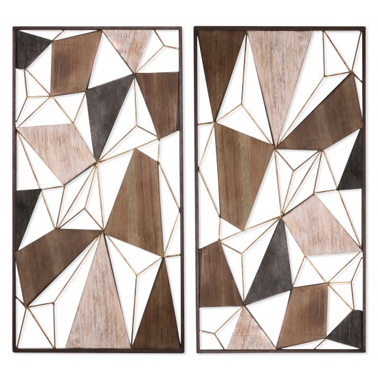 Lucian Wood Wall Panels (Set/2)