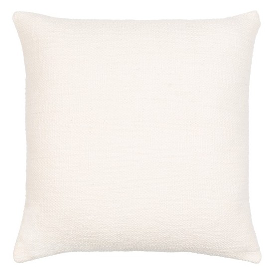 Surya Bisa Cream Pillow Cover 22"H X 22"W