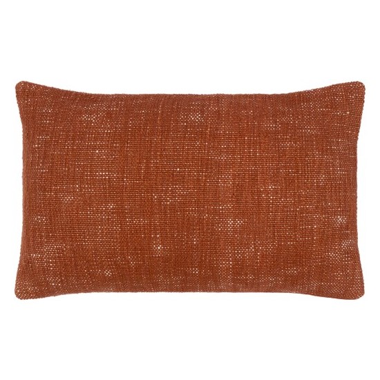 Surya Bisa Brown Pillow Cover 14"H X 22"W