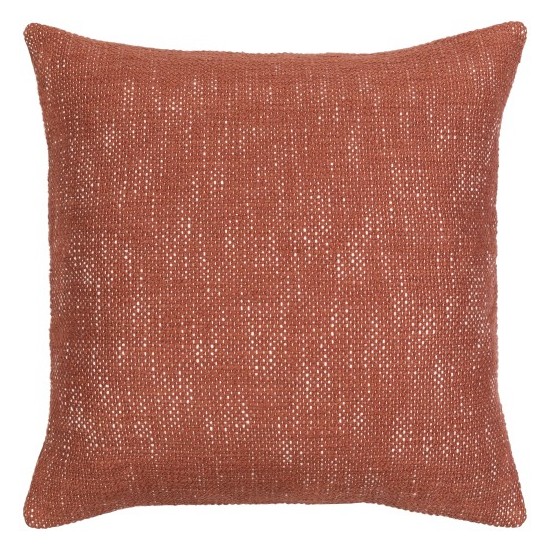 Surya Bisa Brown Pillow Cover 18"H X 18"W