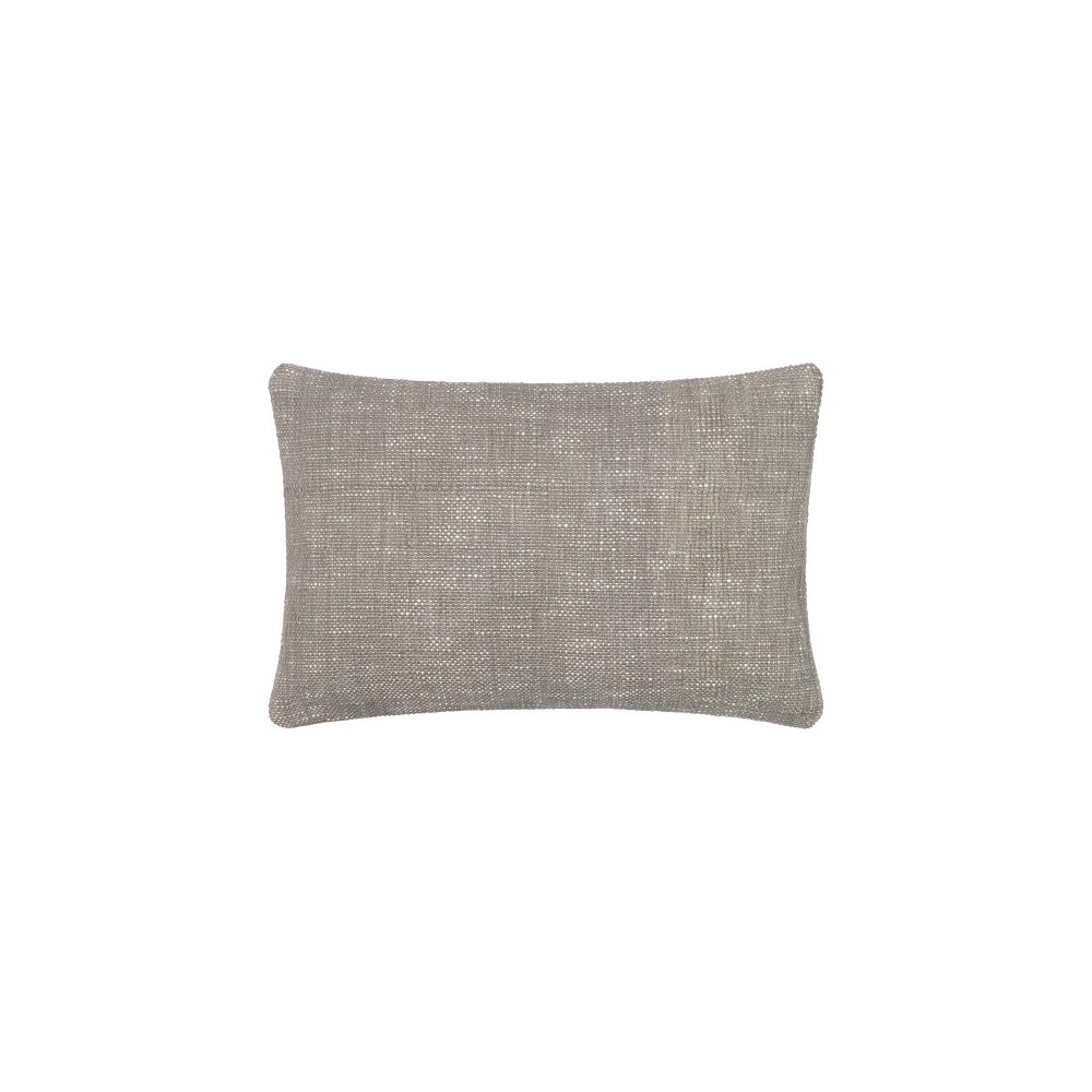 Surya Bisa Gray Pillow Cover 14"H X 22"W