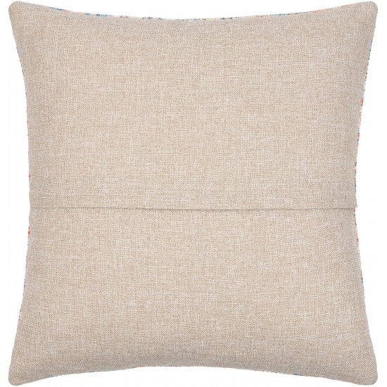 Surya Colin Brown Pillow Cover 18"H X 18"W