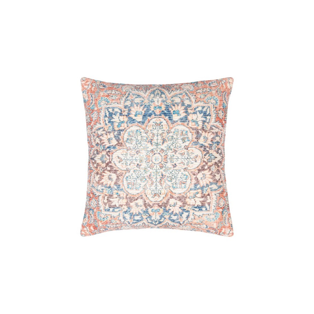 Surya Colin Brown Pillow Cover 22"H X 22"W