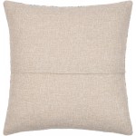 Surya Colin Brown Pillow Cover 22"H X 22"W