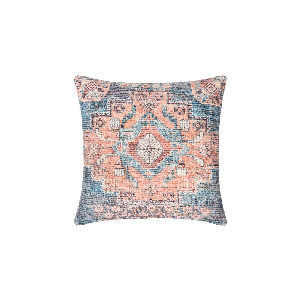 Surya Colin Blue Pillow Cover 20"H X 20"W Surya Colin Blue Pillow Cover 20"H X 20"W