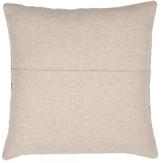 Surya Colin Blue Pillow Cover 20"H X 20"W