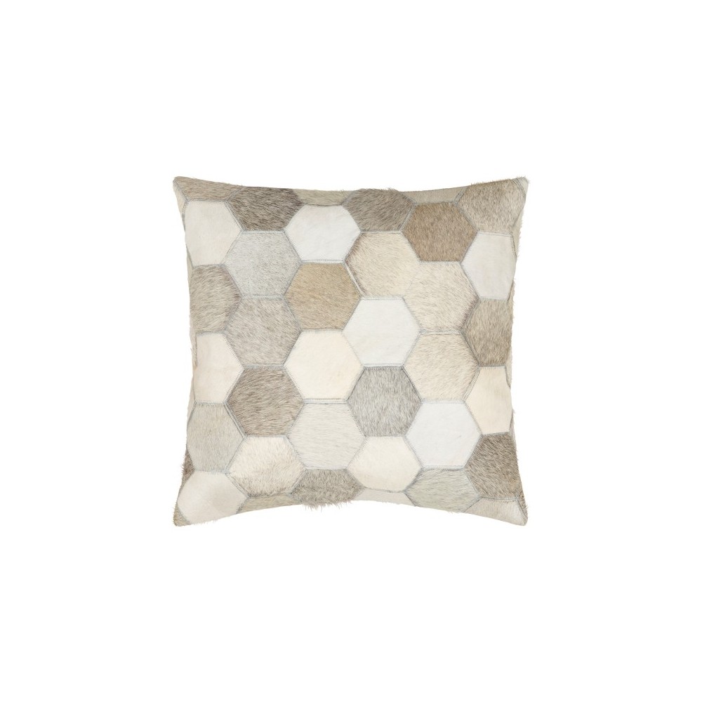 Surya Fayet Pillow Cover 18"H X 18"W Surya Fayet Pillow Cover 18"H X 18"W