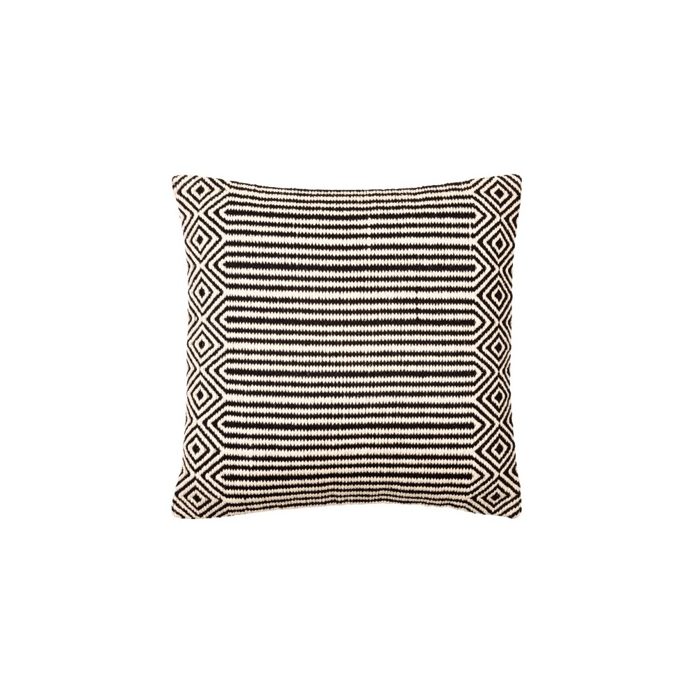 Surya Global Stripe Pillow Cover 20"H X 20"W Surya Global Stripe Pillow Cover 20"H X 20"W