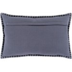 Surya Home Time Black Pillow Cover 14"H X 22"W