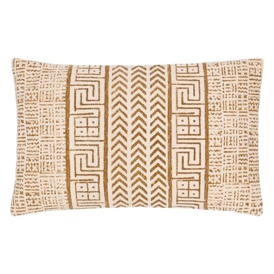 Surya Janya Pillow Cover 14"H X 22"W Light Beige