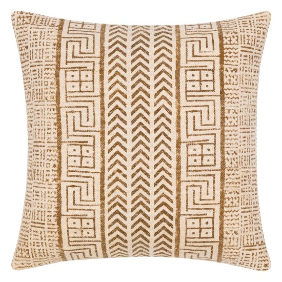 Surya Janya Pillow Cover 22"H X 22"W Light Beige