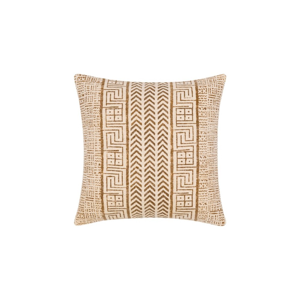 Surya Janya Pillow Cover 22"H X 22"W Light Beige