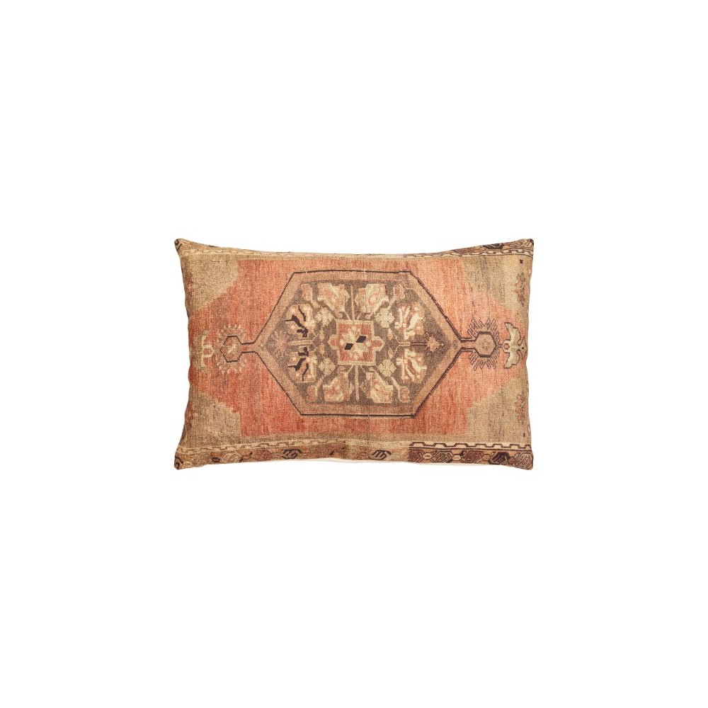 Surya Javed Brown Pillow Cover 14"H X 22"W Surya Javed Brown Pillow Cover 14"H X 22"W