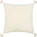 Surya Josie Cream Pillow Cover 18"H X 18"W