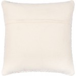 Surya Karolyn Cream Pillow Cover 20"H X 20"W