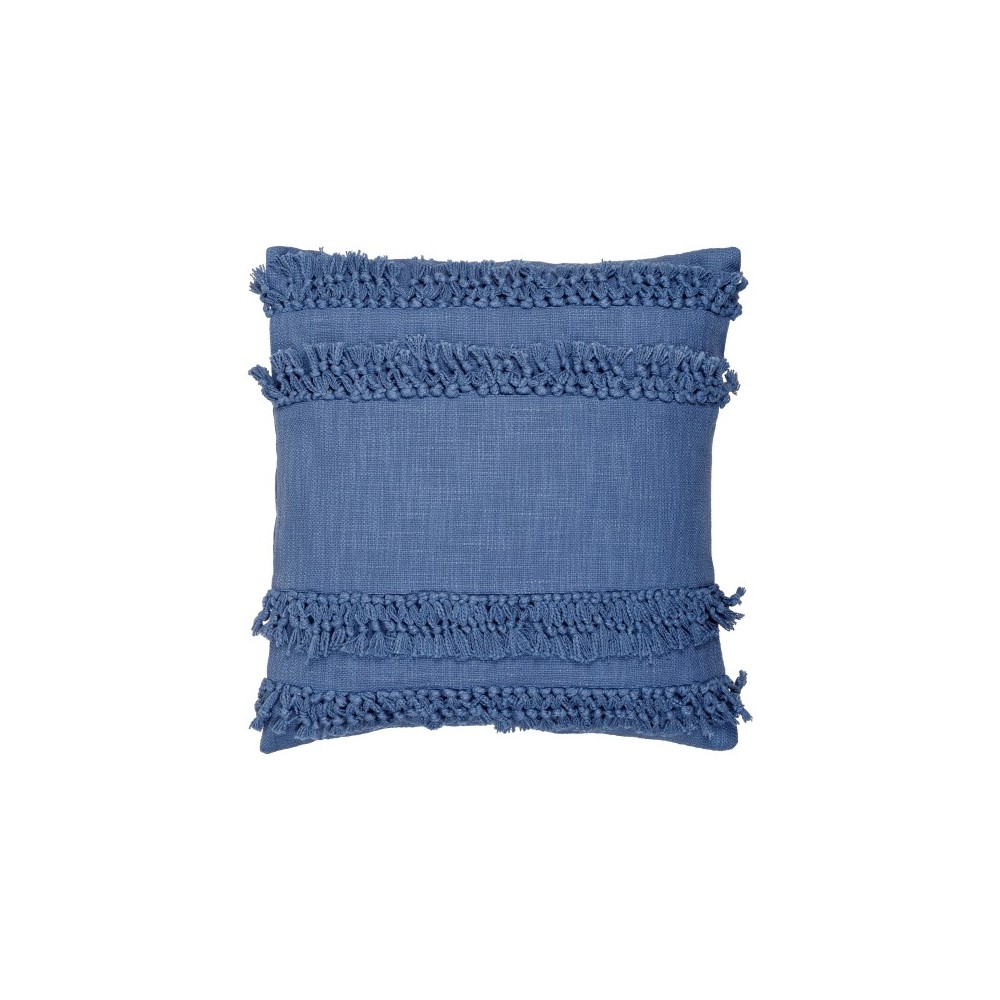 Surya Katie Blue Pillow Cover 18"H X 18"W Surya Katie Blue Pillow Cover 18"H X 18"W