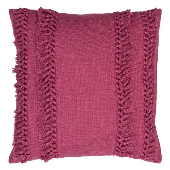 Surya Katie Mauve Pillow Cover 18"H X 18"W