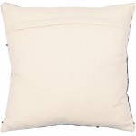 Surya Kellan Dark Blue Pillow Cover 20"H X 20"W