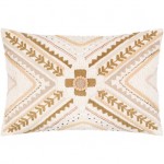 Surya Kenitra Tan Pillow Cover 13"H X 20"W