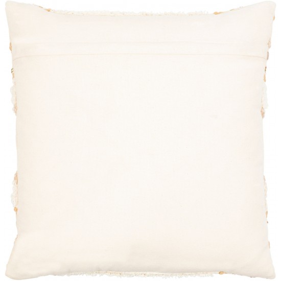 Surya Kenitra Tan Pillow Cover 13"H X 20"W