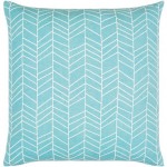 Surya Lachen Pillow Cover 20"H X 20"W - Teal