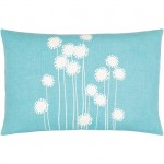 Surya Lachen Pillow Cover 13"H X 20"W - Teal