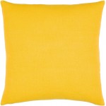 Surya Lachen Pillow Cover 13"H X 20"W - Saffron, Cream