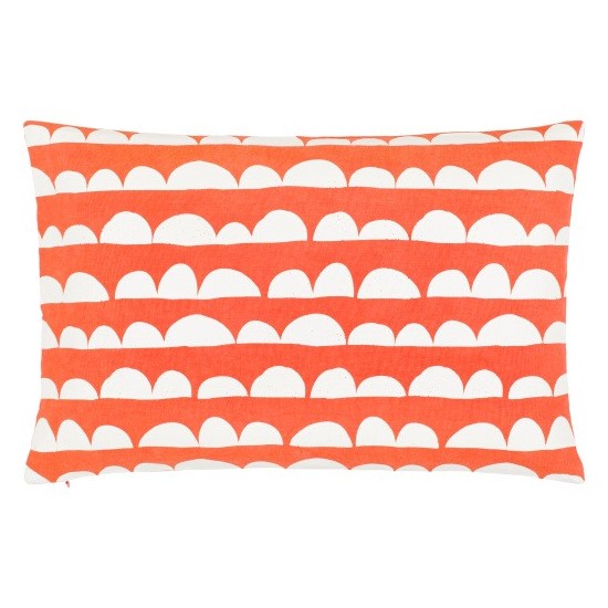 Surya Lachen Pillow Cover 13"H X 20"W Burnt Orange