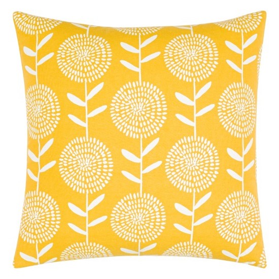 Surya Lachen Saffron Pillow Cover 18"H X 18"W