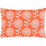 Surya Lachen Burnt Orange Pillow Cover 13"H X 20"W