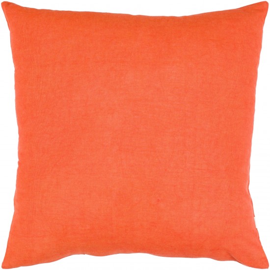 Surya Lachen Burnt Orange Pillow Cover 13"H X 20"W