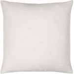 Surya Linen Solid Lsl-001 Pillow Cover 18"H X 18"W