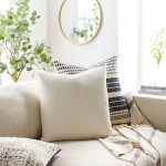 Surya Linen Solid Lsl-002 Pillow Cover 20"H X 20"W