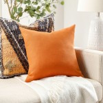 Surya Linen Solid Lsl-006 Pillow Cover 18"H X 18"W