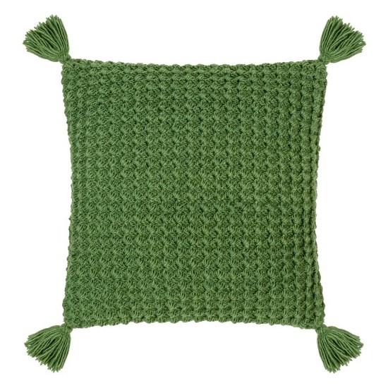 Surya Makrome Mko-019 Pillow Cover 18"H X 18"W