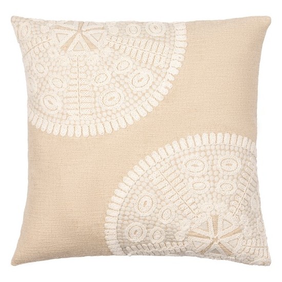 Surya Maricopa Pillow Cover 18"H X 18"W Beige