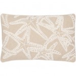 Surya Maricopa Cream Pillow Cover 14"H X 22"W