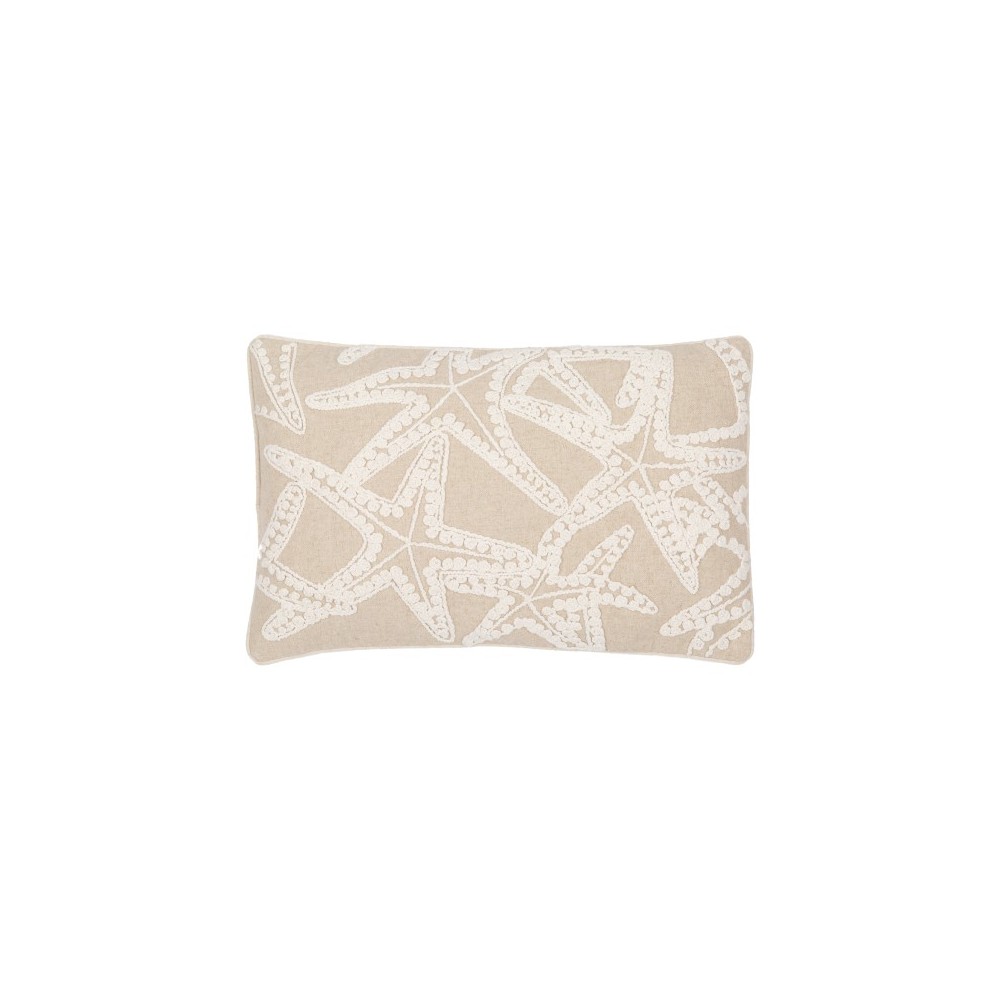 Surya Maricopa Cream Pillow Cover 14"H X 22"W Surya Maricopa Cream Pillow Cover 14"H X 22"W