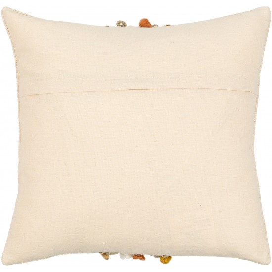 Surya Maysville Light Beige Pillow Cover 16"H X 24"W
