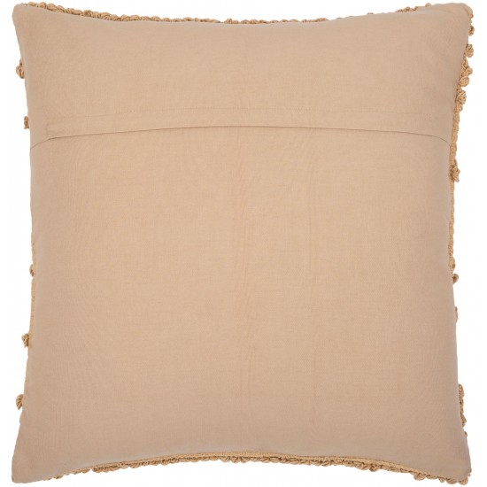 Surya Merdo Tan Pillow Cover 18"H X 18"W