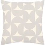 Surya Natur Pillow Cover 20"H X 20"W Medium Gray