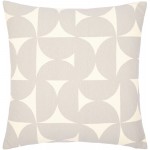 Surya Natur Pillow Cover 20"H X 20"W Medium Gray