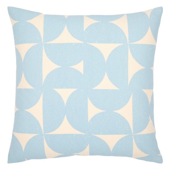 Surya Natur Pillow Cover 20"H X 20"W Light Blue